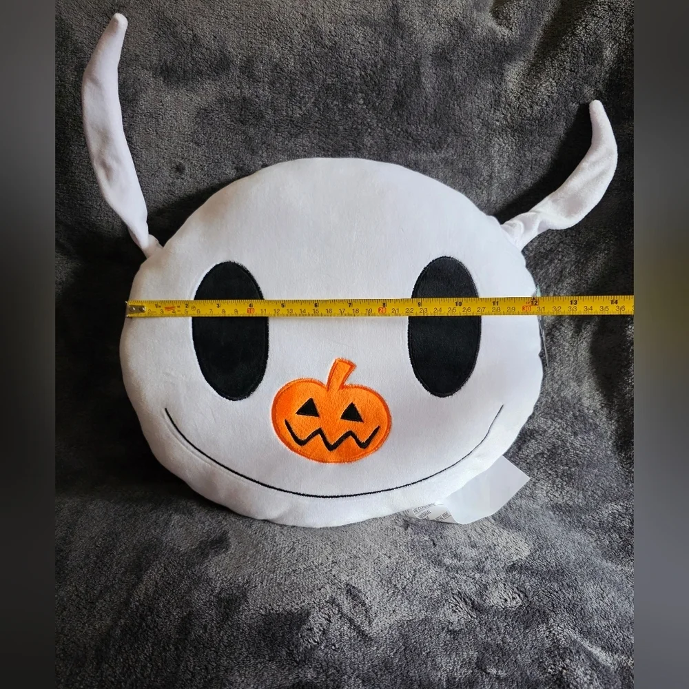 NWT The Nightmare Before Christmas Zero Dog Halloween Plush Pillow Disney Gift